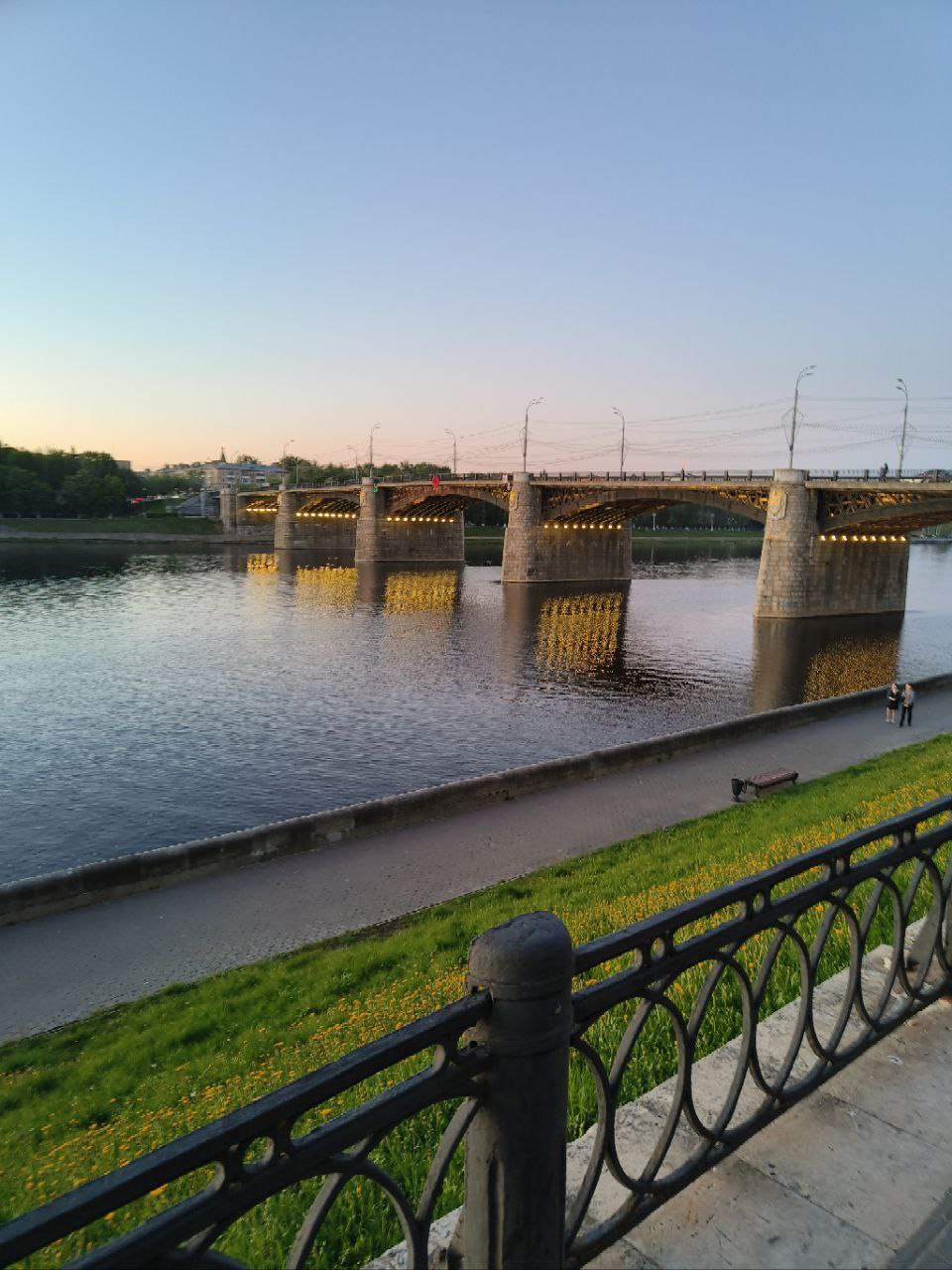 Нововолжский мост в Твери